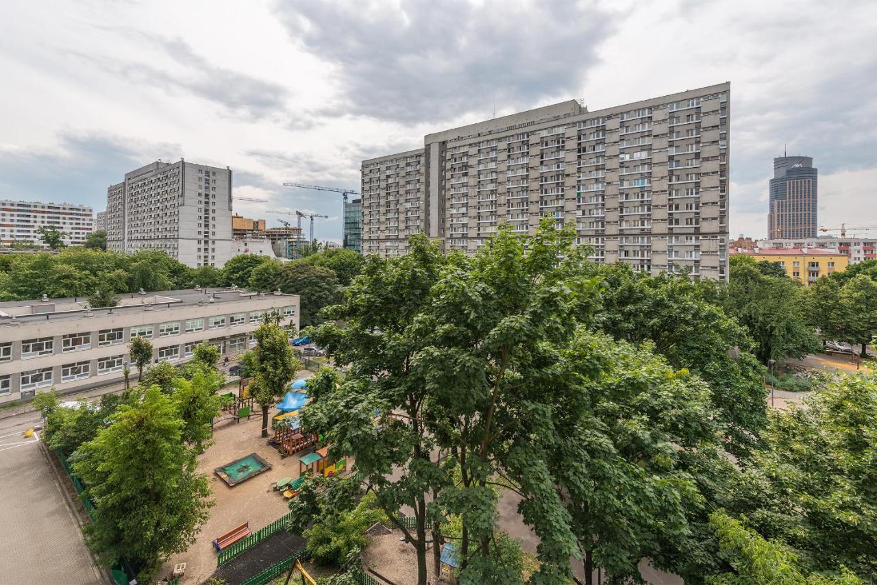 Hala Mirowska Apartments Warschau Exterior foto